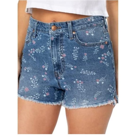 Juniors Celebrity Pink THE DOLL Printed 5-Pockets Denim Shorts Size 7 11 17 NWT - Picture 4 of 4